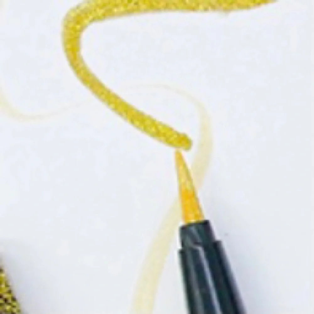 Okalan Artistic Diamond Shiny Liquid Waterproof Glitter Liner in Gold
